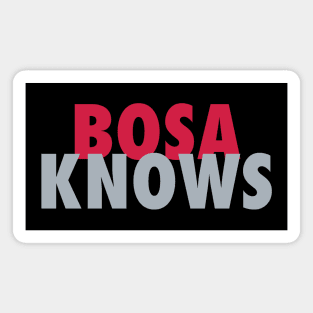 Bosa Knows Magnet